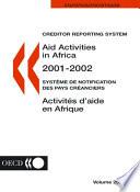 Télécharger le livre libro Aid Activities In Africa 2003